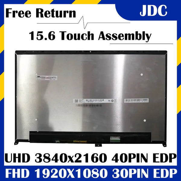 StoneTaskin Original 15.6 pollici per Ideapad Flex 5 15ITL05 82HV 15 iil05 81 x3 15 itl05 82HT Laptop Display LCD Touch Screen Assembly FHD U Fully Tested Free Shipping