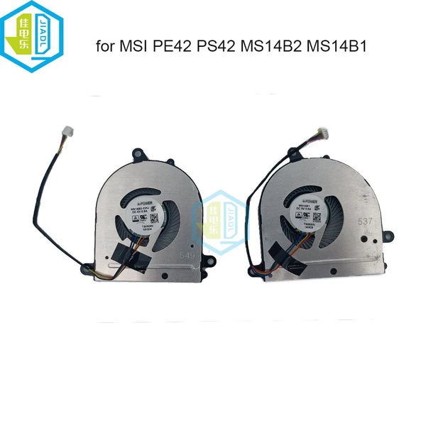 5V Notebook PC CPU Cooling Fans for MSI PS42 PE42 Modern 8RC 8RA MS-14B1 MS-14B2 MS14B1 MS14B2-CPU Computer Cooler Radiator Fan Free Fast Shipping