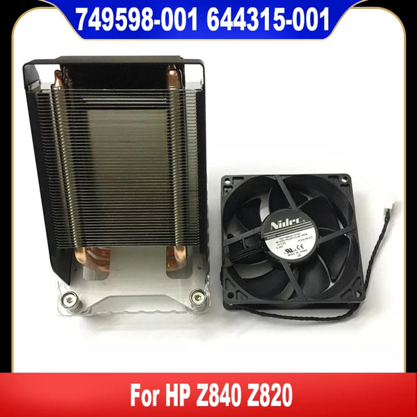 StoneTaskin Original Bran New 749598-001 644315-001 New Original For HP Z840 Z820 Workstation Heatsink CPU Cooling Fan Mainstream Cooler Fan 635869-002 Tested Cooler Fully Tested Free Shipping