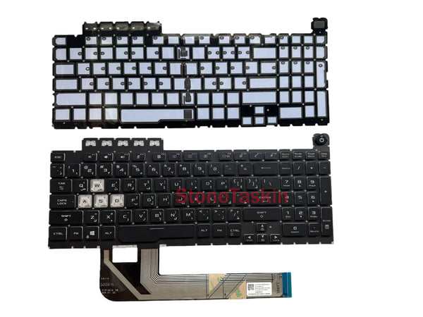 StoneTaskin Original Arabic FX506 Keyboard For ASUS TUF FX506U FX506IH FX506L FX506LI FA506 FA506Q FA506U FX706 FX706U FX706II/LI FA706 FA706IH/II US/RU.AR Free Shipping