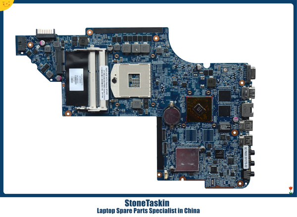 StoneTaskin High quality Laptop Motherboard for HP Pavilion DV6-6000 641486-001 HM65 PGA989 DDR3 HD6470M 1GB Mainboard