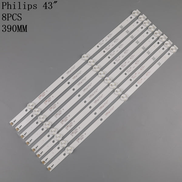 8 PCS/lot LED backlight strip for 43PFT4002 43DL4012N 43HFF5952 L43E6800 K430WDK3 K430WDC1 A1 A3 4708-K43WDC-A3113N11 A1113N11