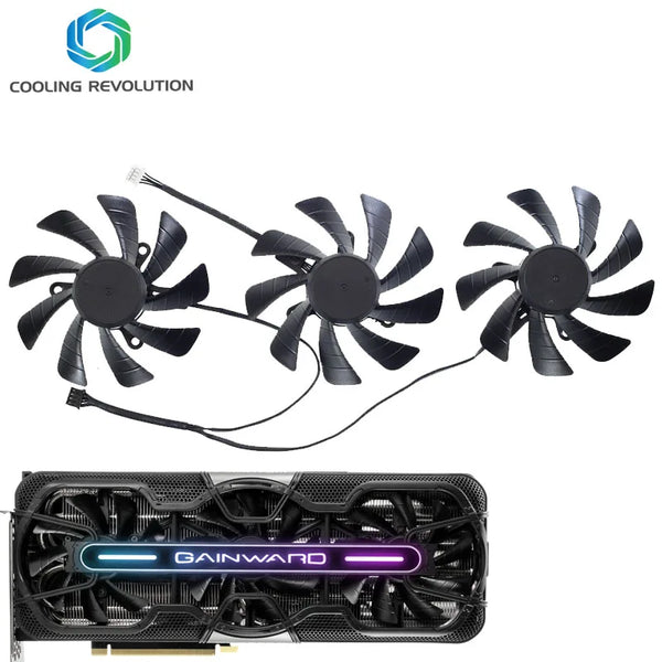 StoneTaskin Original Brand New 87MM TH9215B2H-PFB01 DC12V 0.45A 4-Pin Graphics Card Fan For GAINWARD GeForce RTX 3090 3080 3070 Phantom Graphics Card Free Shipping