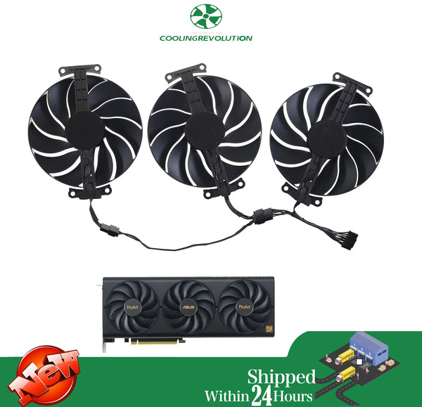 StoneTaskin Original Brand New 90MM CF9015U12D FD9015U12D PLA09215B12H DC12V Graphics card Fan For ProArt GeForce RTX 4070 4060 Ti 4060 Fan Free Shipping