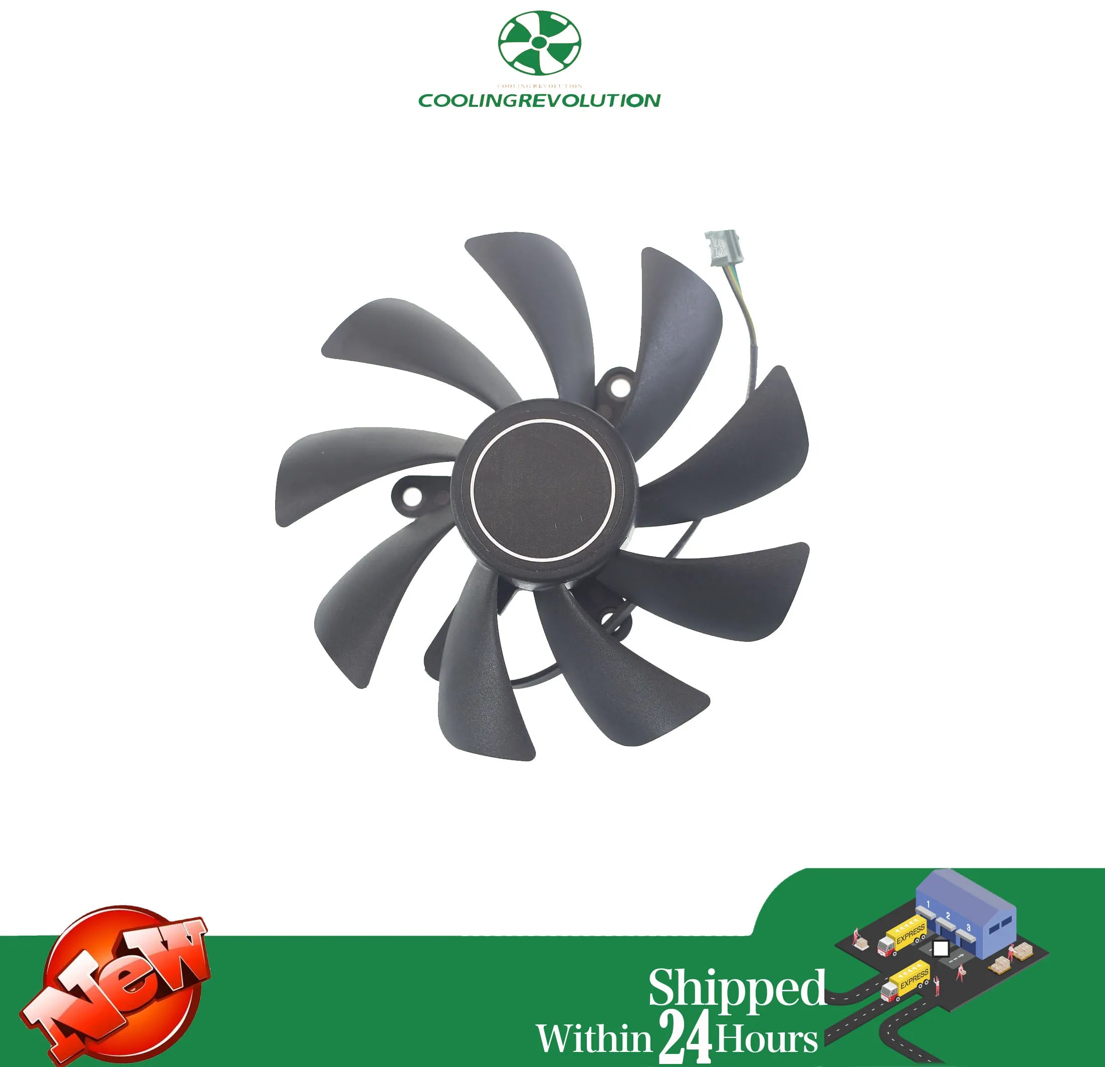 Rtx Rpm Fan StoneTaskin Original Brand New 95MM XY-D10015SH DC12V 0.55A 3000RPM gr