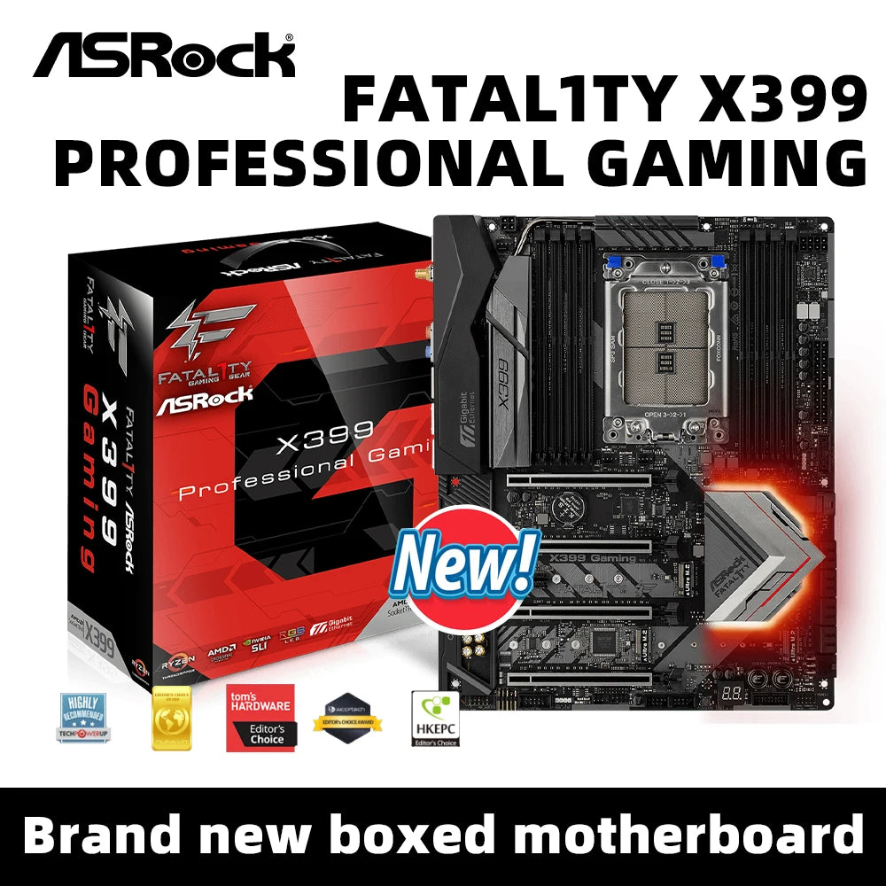 Motherboard Threadripper Cpu Socket ASRock Fatal1ty X399