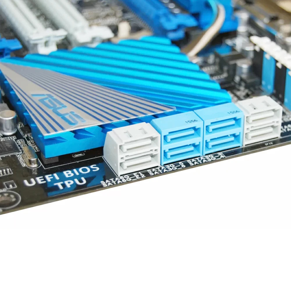 ASUS P9X79 DELUXE Used MAIN BOARD X79 Chipset X79 Motherboard Intel Se ...