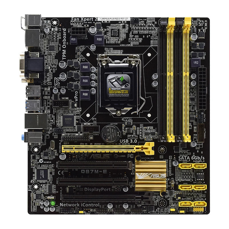 StoneTaskin Original ASUS Q87M Motherboard Q87M-E LGA 1150 Intel Q87 D