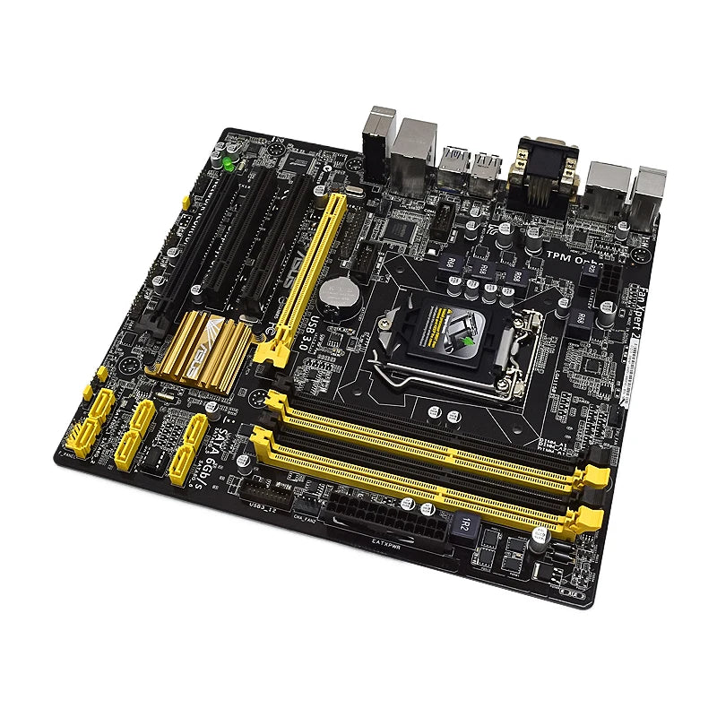 StoneTaskin Original ASUS Q87M Motherboard Q87M-E LGA 1150 Intel Q87 D