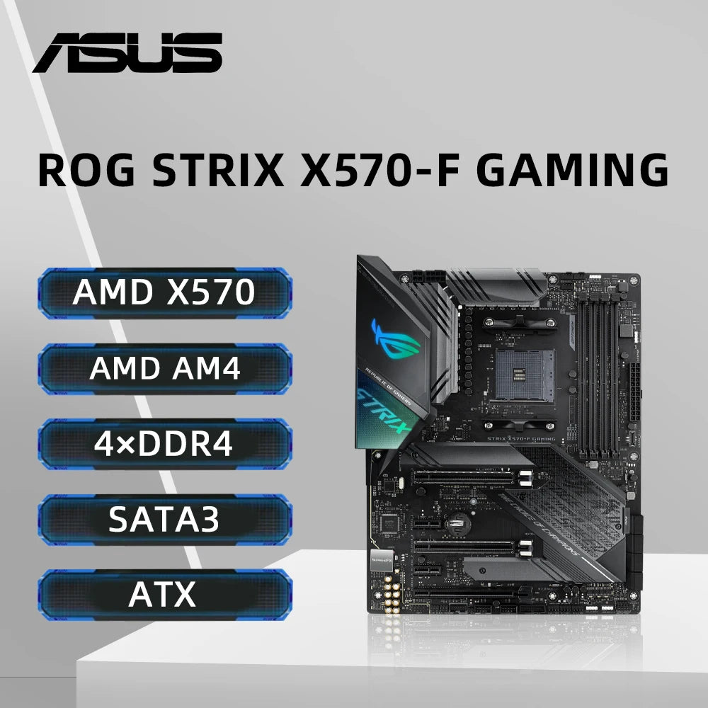 Rgb Rog Strix X 570 Asus ROG STRIX X570-F GAMING, AMD X570, AM4