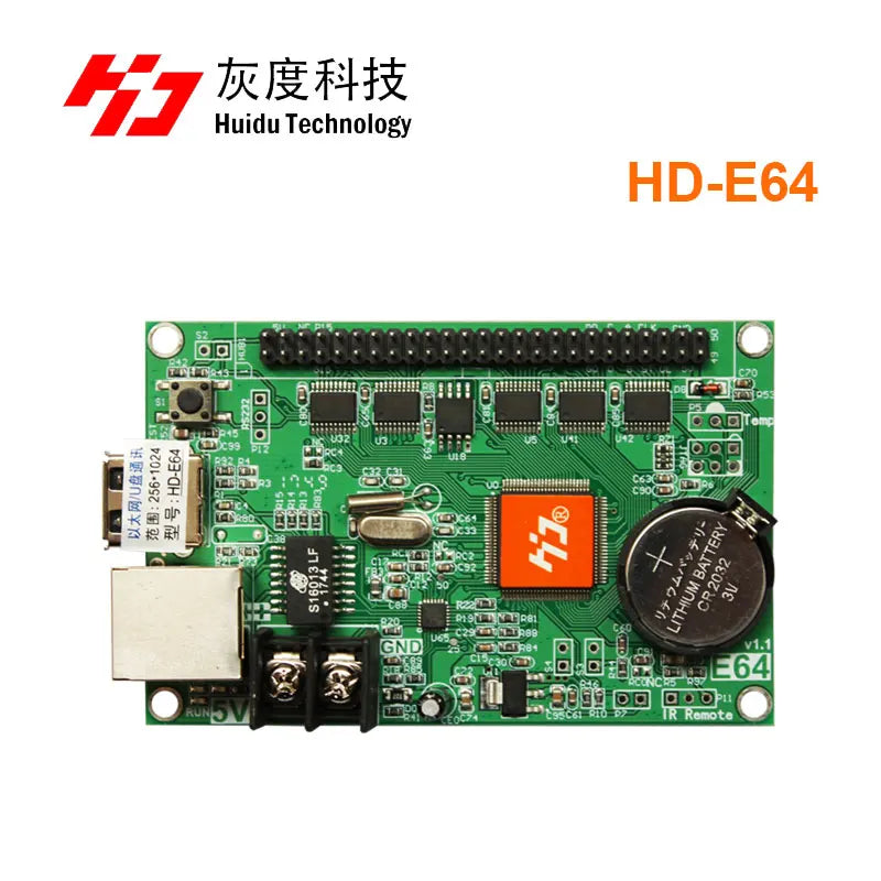 Async Identification Card StoneTaskin Async Single Dual Color Control Card Huidu HD E62 E63 E64