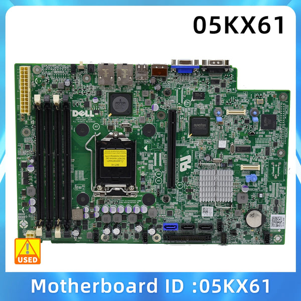 CN-05KX61 For Poweredge R210 Motherboard 05KX61 5KX61 81N4V 081N4V LGA 1155 DDR3 Used Mainboard 100% Tested Fully Work