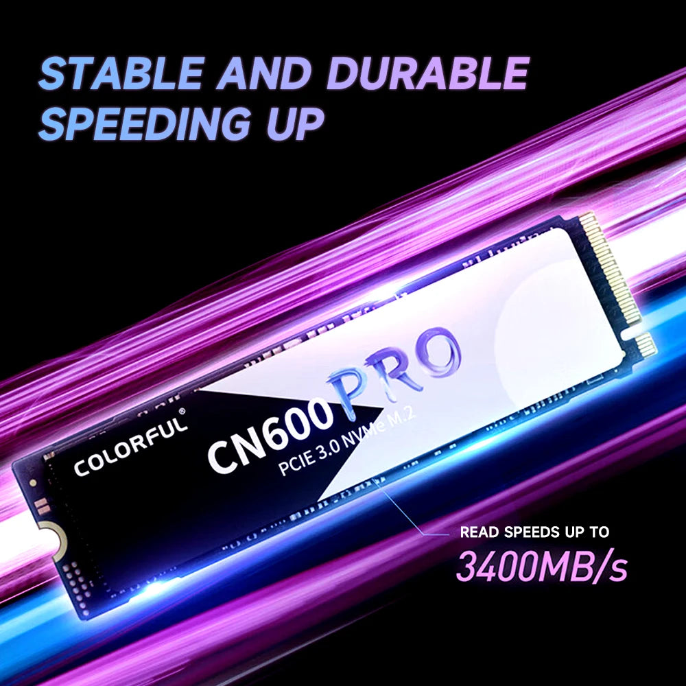 内蔵型SSD COLORFUL CN600 PRO 1TB NVMe M.2 SSD Colorful CN600 PRO M.2 SSD 256GB 512GB NVME SSD 1TB PCIe 3.0 Hard