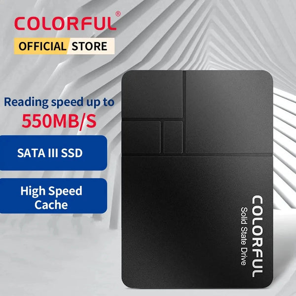 Colorful SL500 SATA III 3.0 SSD 240GB 250GB 256GB 512GB 2TB 4TB 6Gb/s 2.5''  Internal Solid State Drive for Laptop Computer Original Brand New