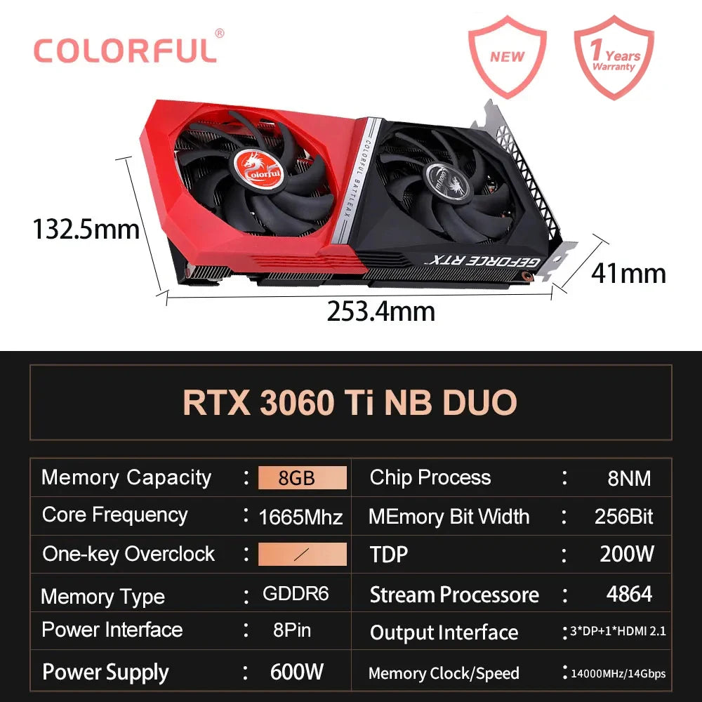 Nvidia Beli Rtx 3060 Ti Colorful IGame GeForce RTX 3060 Ti Ultra