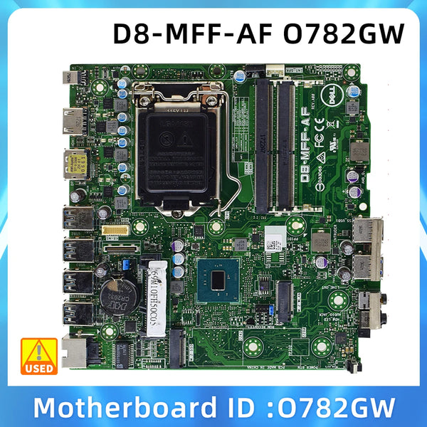 StoneTaskin Refurbished D8-MFF-AF 782GW 0782GW LGA1151 DDR4 System Board Motherboard for Optiplex 5050M MB Free Fast Shipping