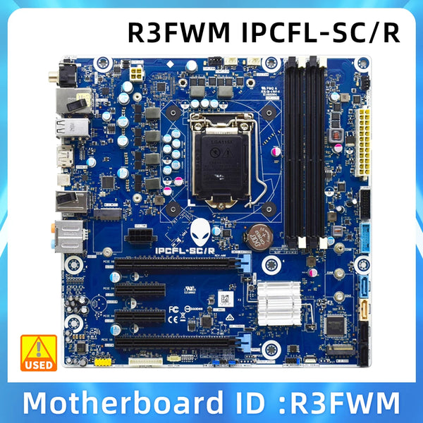 StoneTaskin DELL Alienware Aurora R8 Motherboard IPCFL-SC/R R3FWM 2XRCM