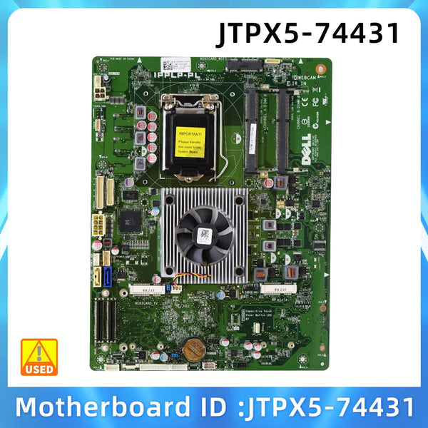 DELL JTPX5-74431 ALL-IN-ONE MOTHERBOARD DISPLAY 05R2TK JTPX5 0YTPH7