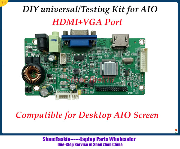 DIY 12V universal Driver Board For AIO LM215WFA LTM238WF5-SS A3 LTM238FL01 1920*1080 FHD Screen External Monitor Testing kit