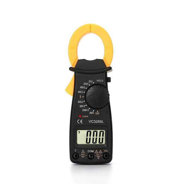 StoneTaskin DT3266L Digital Clamp Meter Multimeter Current Clamp Pincers Voltmeter Ammeter 600A AC/DC Ohm Amper Current Voltage Tester