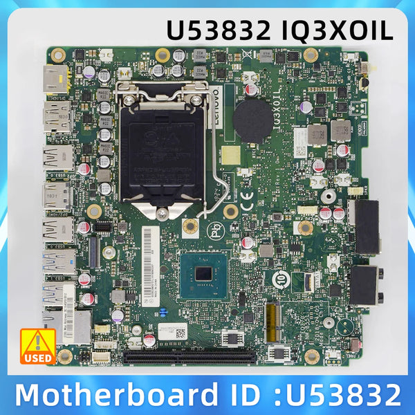 StoneTaskin Desktop Motherboard IQ3X0IL Motherboard IQ3XOIL Motherboard EQ370 NM-B551 DDR4 System Board For M920X Tiny Tested