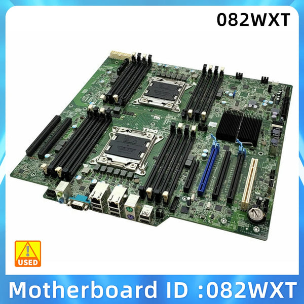 StoneTaskin FOR 082WXT - Dell Socket FC LGA2011 System Board Motherboard for Precision T7600 Supports Xeon E5-2600 Series DDR3 16x DIMM