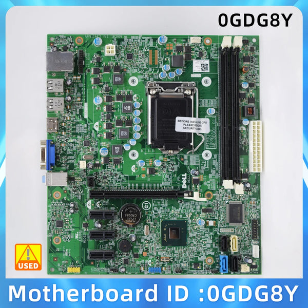 StoneTaskin FOR DELL 260 260S 620 620S Motherboard MIH61R H61 GDG8Y 0GDG8Y 100% Working Test Before Shipping