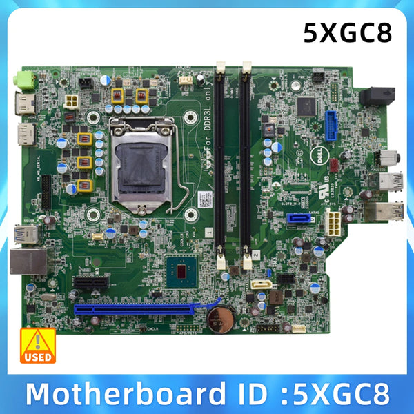FOR DELL Optiplex 3040 SFF 3040SFF Desktop Motherboard 5XGC8 05XGC8 CN-05XGC8 E93839 SS0909 LGA1151 Mainboard 100% Tested