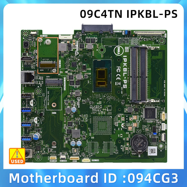 StoneTaskin FOR Dell OEM Inspiron 3464 AIO Motherboard w/ i5-7200U SR342 IVA01 9C4TN 09C4TN IPKBL-PS