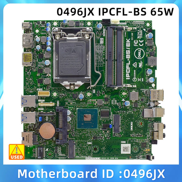 StoneTaskin FOR Dell Optiplex 7070 MFF 0496JX IPCFL-BS 65W Intel Chipset HM370 Socket LGA1151 Motherboard Intel LGA1151 Motherboard