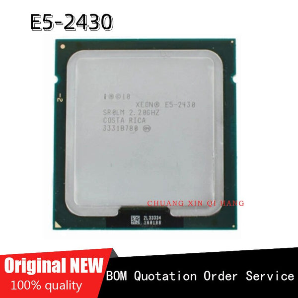 StoneTaskin FOR E5-2430 e5 2430 SR0LM cpu 2.2GHz 6-Core 15M LGA 1356 E5 2430 processor 100% Tested Fast Shipping