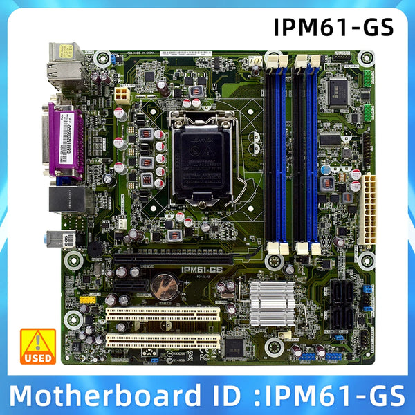 StoneTaskin FOR HP IPM61-GS LGA1155 pin H61 Supports DDR3 Memory M-ATX Motherboard