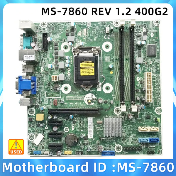 StoneTaskin FOR HP MS-7860 REV 1.2 400G2 400 G1 G2 MT Desktop Motherboard LGA 1150 718413-001 718413-501 718775-001 DDR3 h81