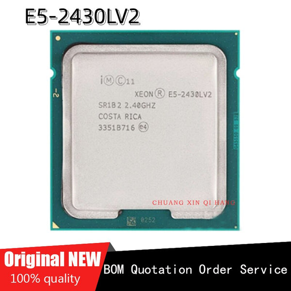 StoneTaskin FOR Intel E5 2430LV2 Six-Cores Processor E5-2430LV2 LGA1356 Desktop CPU E5 2430 LV2 100% Tested Fast Shipping