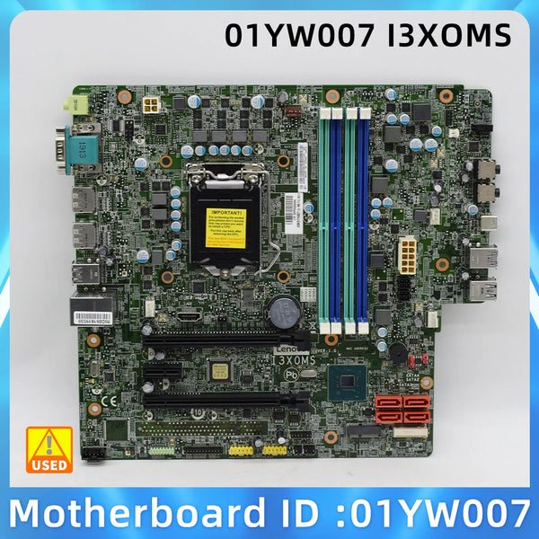 FOR ThinkStation P330 Workstation C246 Mainboard ThinkCentre LGA1151 Motherboard 01YW007 I3XOMS