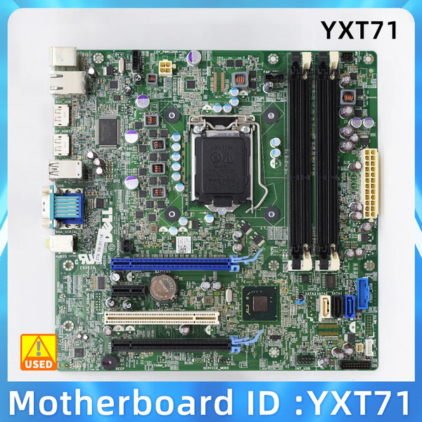 StoneTaskin FOR YXT71 Dell Optiplex 3010 7010 9010 Intel Desktop Motherboard s1155