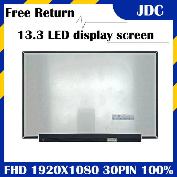 StoneTaskin For Dell Inspiron 13 5310 LCD Screen M133NW4J R2 NV133WUM-N60 B133UAN01.1 13.3 Inch 30Pins Non-Touch Laptop Display Fully Tested Free Shipping