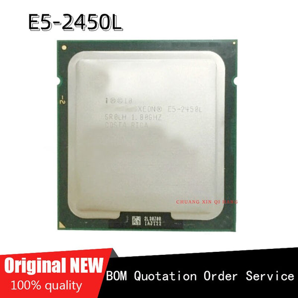 StoneTaskin For E5-2450L e5 2450l E5 2450L SR0LH 1.8GHz 8-Core 20M LGA1356 E5-2450L CPU processor 100% Tested Fast Shipping