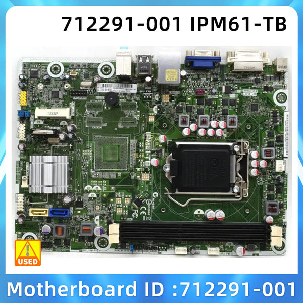 StoneTaskin For HP IPM61-TB H61 712291-001 Motherboard 1155-pin DC powered 19V low power consumption