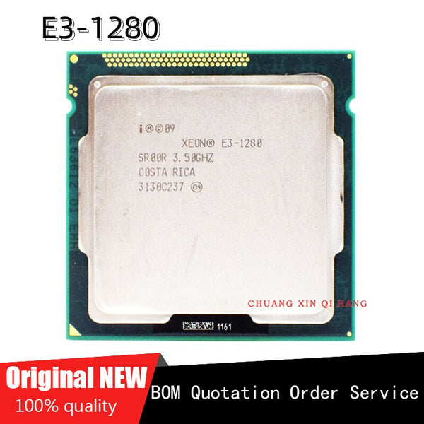 StoneTaskin For Intel E3-1280 8M Cache 3.60 GHz SR00R LGA1155 E3 1280 CPU Processor E3 1280 100% Tested Fast Shipping