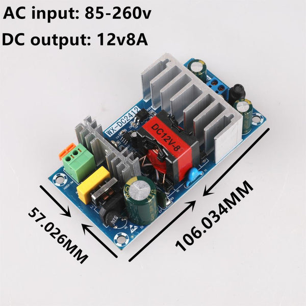 StoneTaskin For Power Supply Module DC 12V 8A AC 110v 220v switching power supply module AC-DC Board 828 Promotion PN35