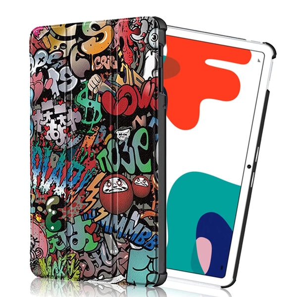 Funda para Huawei MatePad 10,4, carcasa protectora de cuero PU, delgada, con soporte, BAH4-L09, AL10, BAH3-W09, W59, 2022