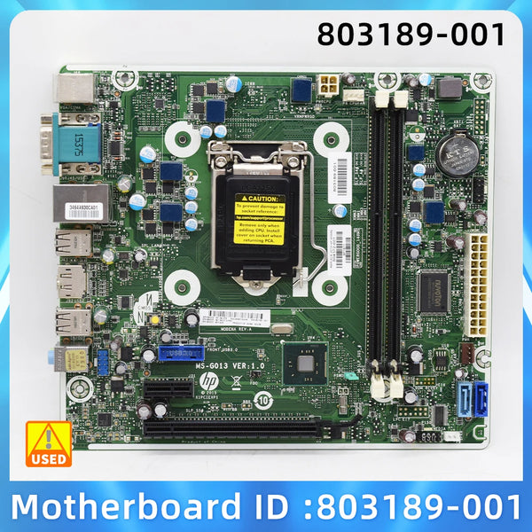 HP PRODESK 400 G2.5 Intel LGA1150 SFF Desktop Motherboard 804372-001 803189-001