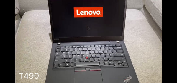 Used laptop T490 dual core inte  i5 i7 laptop computer 14inch ultra-thin business gaming notebook computer second hand laptop