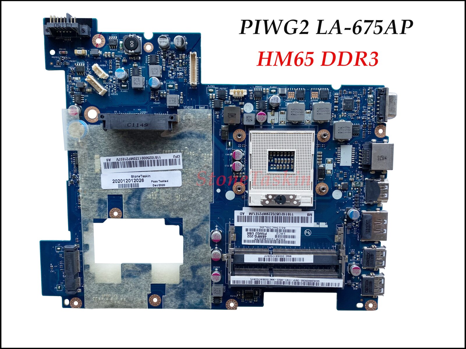 High quality PIWG2 LA-675AP For Lenovo Ideapad G570 Laptop Motherboard ...