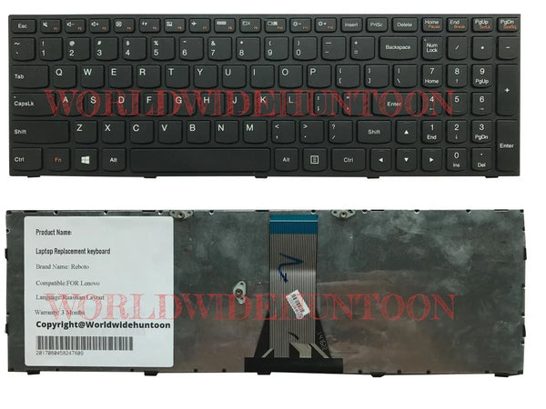 StoneTaskin Brand New Original High quality laptop keyboard for Lenovo Ideapad Z50-70 US layout Black color without Backlit 100% Fully Tested&Working great 100% Tested Free Shipping