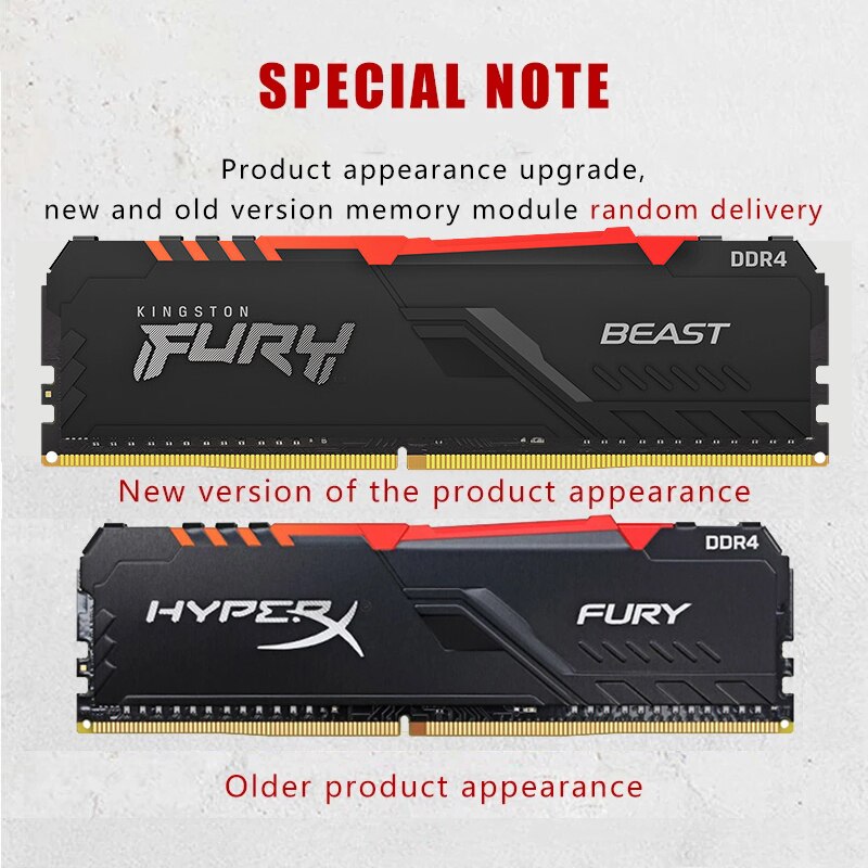 Kingston Fury Ddr4 Ram Hyperx 8gb 2666 Kingston HyperX FURY DDR4