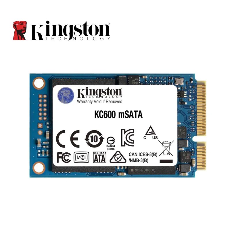 Kingston KC600 mSATA SSD 256GB 512GB 1T Internal Solid State Disk Dri ...