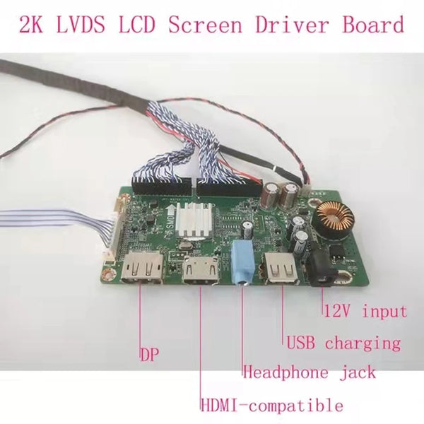 StoneTaskin Brand New Original Kit de Monitor de placa de controlador LCD 2K para LM265SQ1, LM290WW1, LM250WW1, LM270WQ4, M270KCJ-L5B, LM340WW1 100% Tested Free Shipping