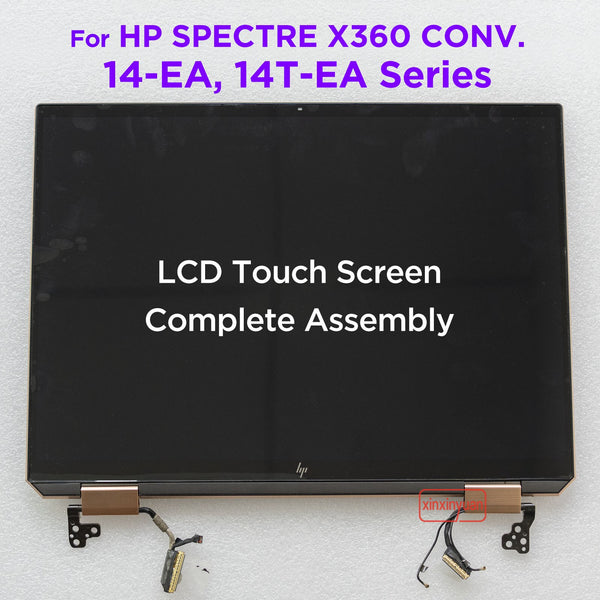 StoneTaskin LCD Touch Screen Complete Assembly for HP SPECTRE X360 14-EA 14T-EA AM-OLED Display 14-EA1023DX 14-ea1064TU 14-EA1018CA ea1492 Replacement